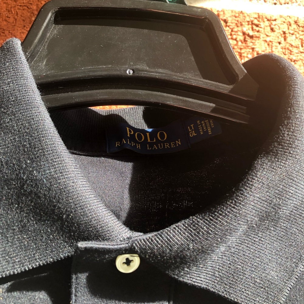 🎂Ralph Lauren Men's Classic Black Polo Shirt - Picture 5 of 7